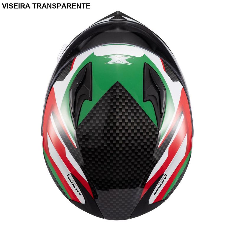 capacete texx fechado hawk ride verde 60 (mp)