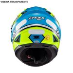 capacete texx fechado wing azul verde 58 (mp)