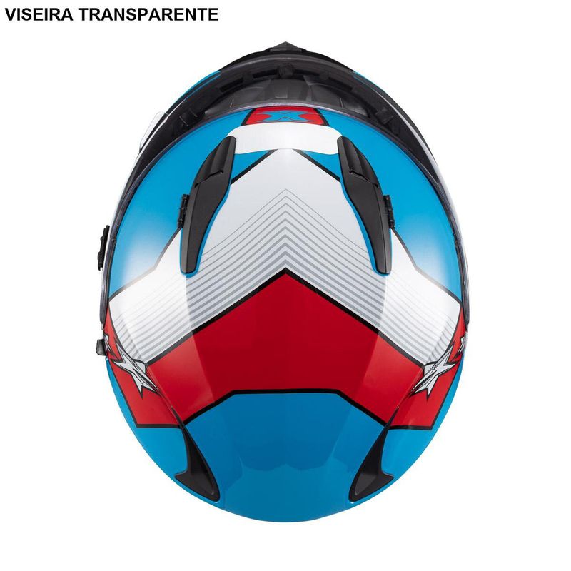 capacete texx fechado wing azul 58 (mp)