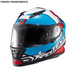 capacete texx fechado wing azul 60 (mp)