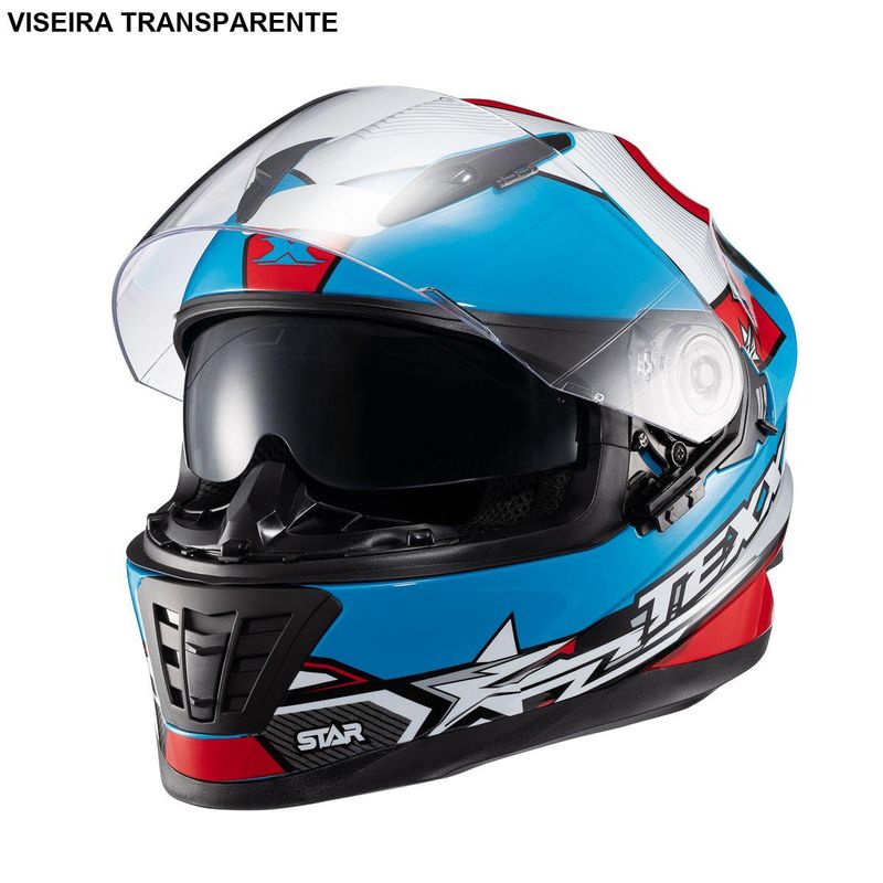 capacete texx fechado wing azul 62 (mp)