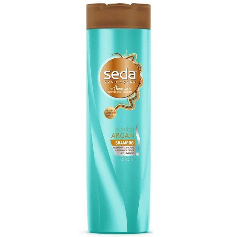 shampoo seda bomba de argan 325ml
