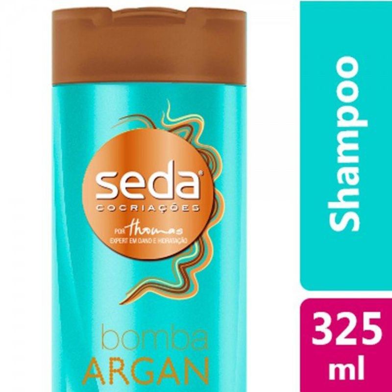 shampoo seda bomba de argan 325ml