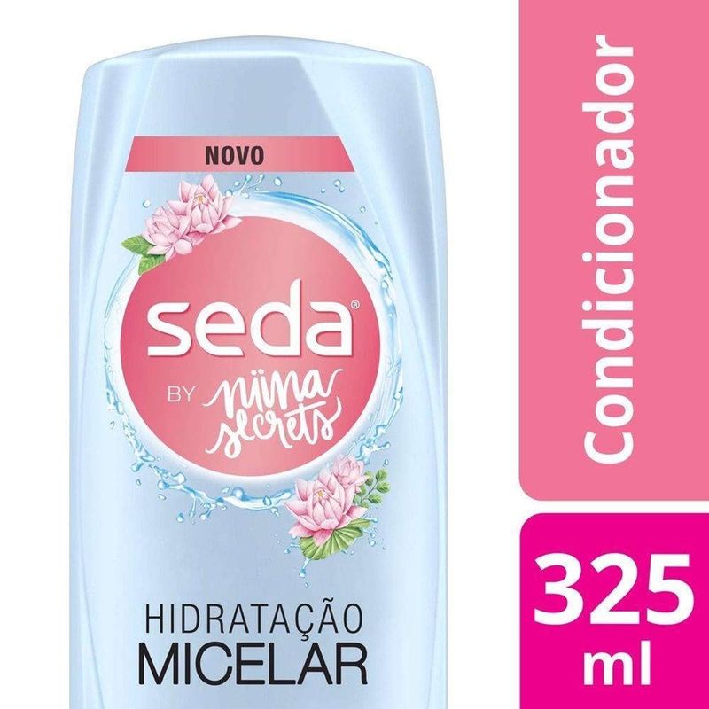 condicionador seda limpeza micelar 325ml