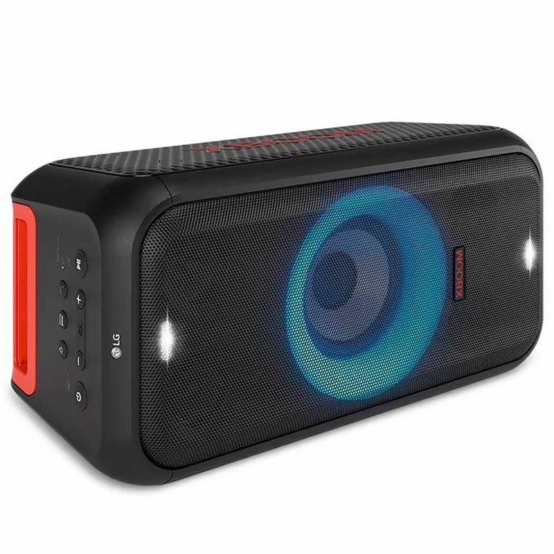 caixa de som bluetooth lg xboom ipx4 200w preto xl5s