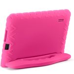 tablet multilaser kid pad 64gb rosa tela 7" câmera 2mp 4gb ram nb411