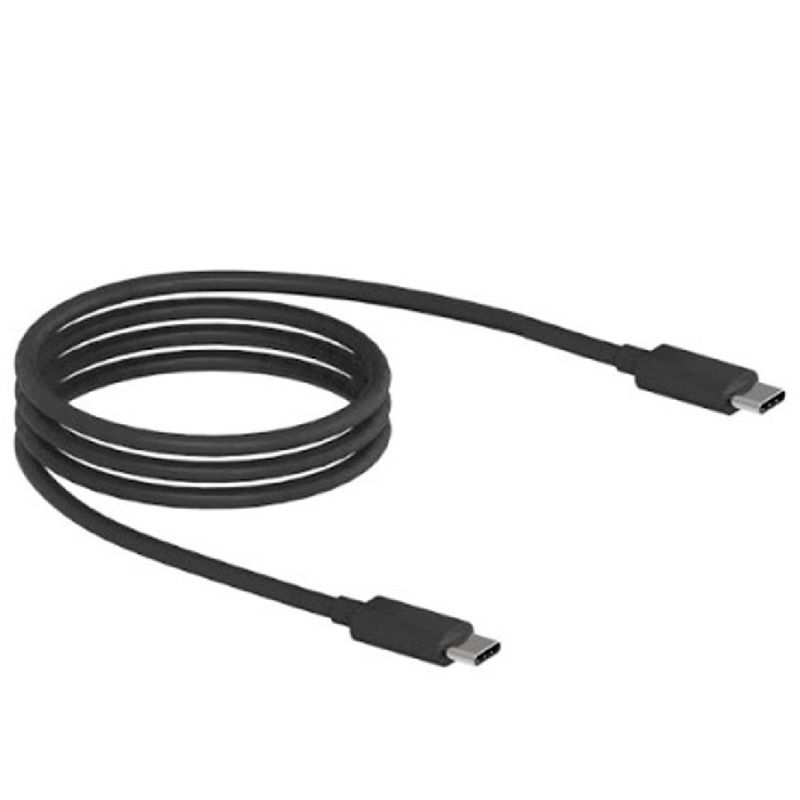 cabo usb de dados motorola original usb-c para usb-c 1 metro preto