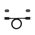 cabo usb de dados motorola original usb-c para usb-c 1 metro preto