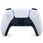 controle sem fio playstation 5 dualsense branco e preto