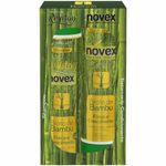 shampoo e condicionador kit vitay broto de bambu 300ml