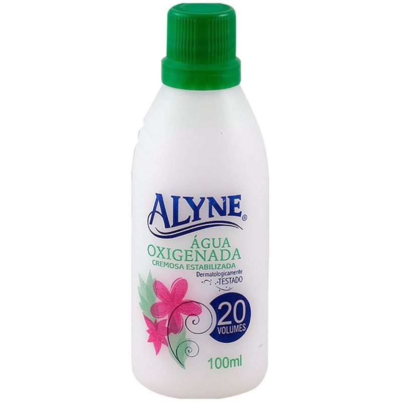 água oxigenada alyne 20 volumes 100ml