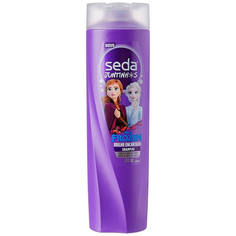 shampoo seda juntinhos frozen brilho encantado 300ml