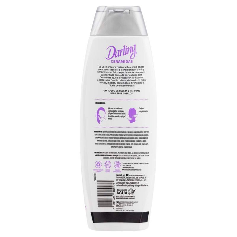 condicionador darling ceramidas 350ml
