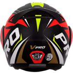 capacete pro tork v-pro jet factor vermelho brilhante 60