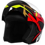 capacete pro tork v-pro jet factor vermelho brilhante 58