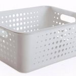 cesta martiplast co 450 grande plástico branco