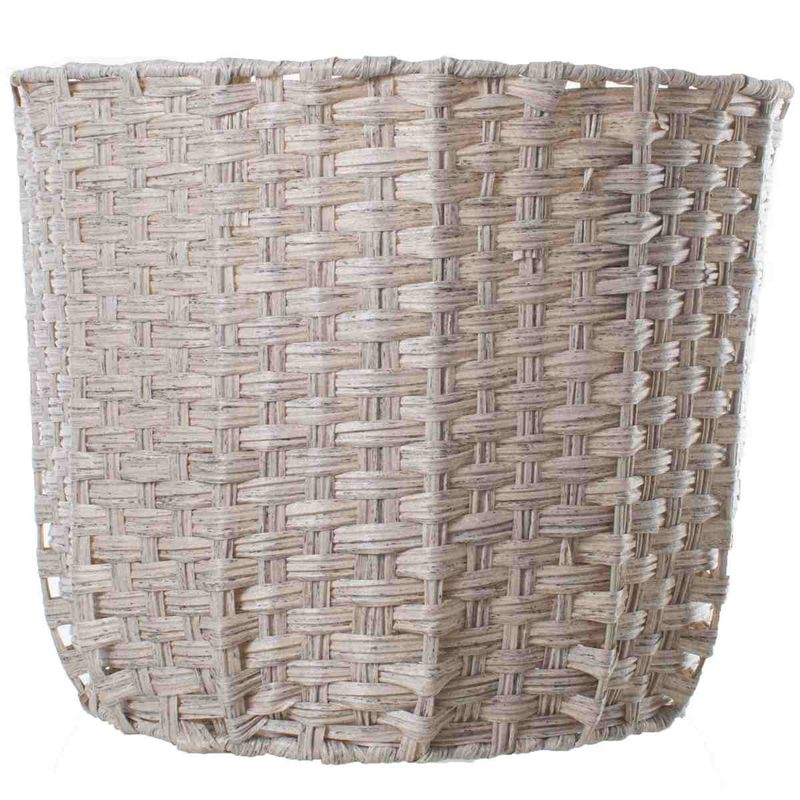 cesto latcor rattan tamanho grande marrom - alre3333l