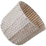 cesto latcor rattan tamanho grande marrom - alre3333l