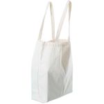 bolsa reutilizável latcor de pano dobrável tamanho g bege - alre2133l