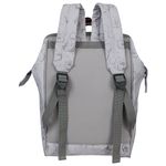 mochila babygo maternidade mickey com trocador cinza