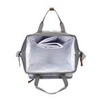 mochila babygo maternidade mickey com trocador cinza