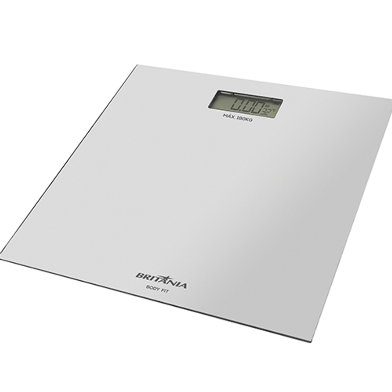 balança digital britânia body fit branco bbl05tq