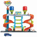 pista mattel hot wheels city lava-rápido mega torre - hdp05