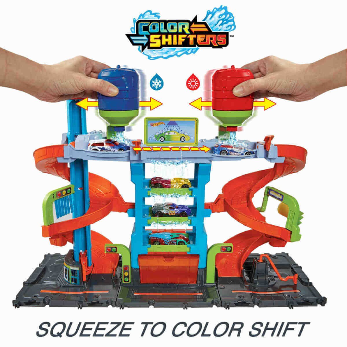 Pista Hot Wheels Lava-Rápido Mega Torre HDP05