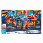 pista mattel hot wheels city lava-rápido mega torre - hdp05