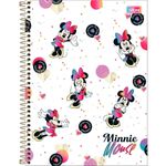 caderno tilibra minnie 16 matérias 256 folhas sortido 351342