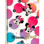 caderno tilibra minnie 16 matérias 256 folhas sortido 351342