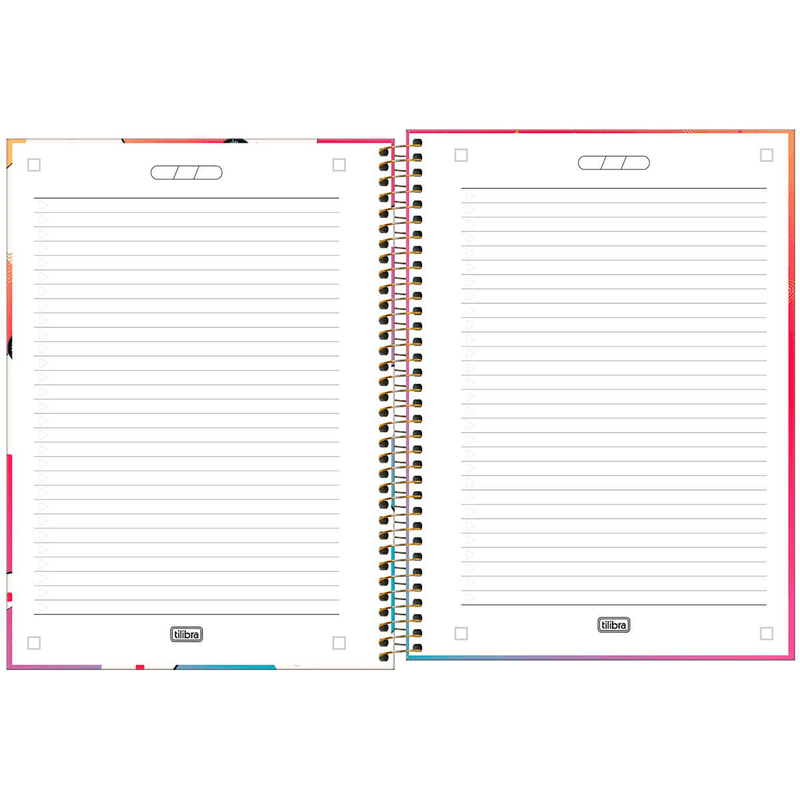 caderno tilibra minnie 16 matérias 256 folhas sortido 351342