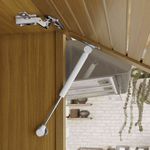 armário aéreo nesher princesa 2 portas mdf freijó off white