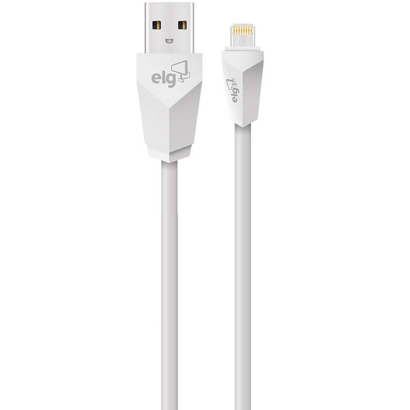kit carregador de parede universal recarga/sincronização lightning 1m elg