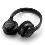 headphone philips sport bluetooth com microfone resistência a água preto taa4216bk/00