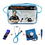 kit acadêmico incoterm ka120 plus azul (mp)
