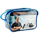 kit acadêmico incoterm ka120 plus azul (mp)