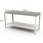 mesa panificadora braesi desmontável m-160 g2 (mp)