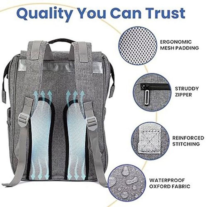 mochila pillani para fraldas bebê a-bi