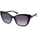 óculos de sol guess cat eye preto a-bi