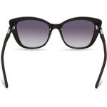 óculos de sol guess cat eye preto a-bi