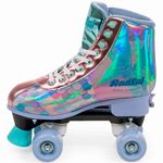 patins fenix radkal roller skate sereia 4 rodas 31-34 azul rl-13