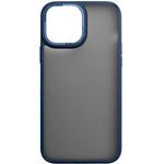 capinha de celular iphone 13 pro max unique azul e preto fosco (mp)