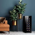 adega eos 12 garrafas touch full glass bivolt eae12b (mp)