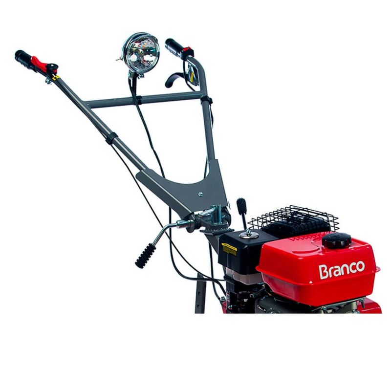 motocultivador tratorito branco a gasolina 6,5cv bttg 6.5 (mp)