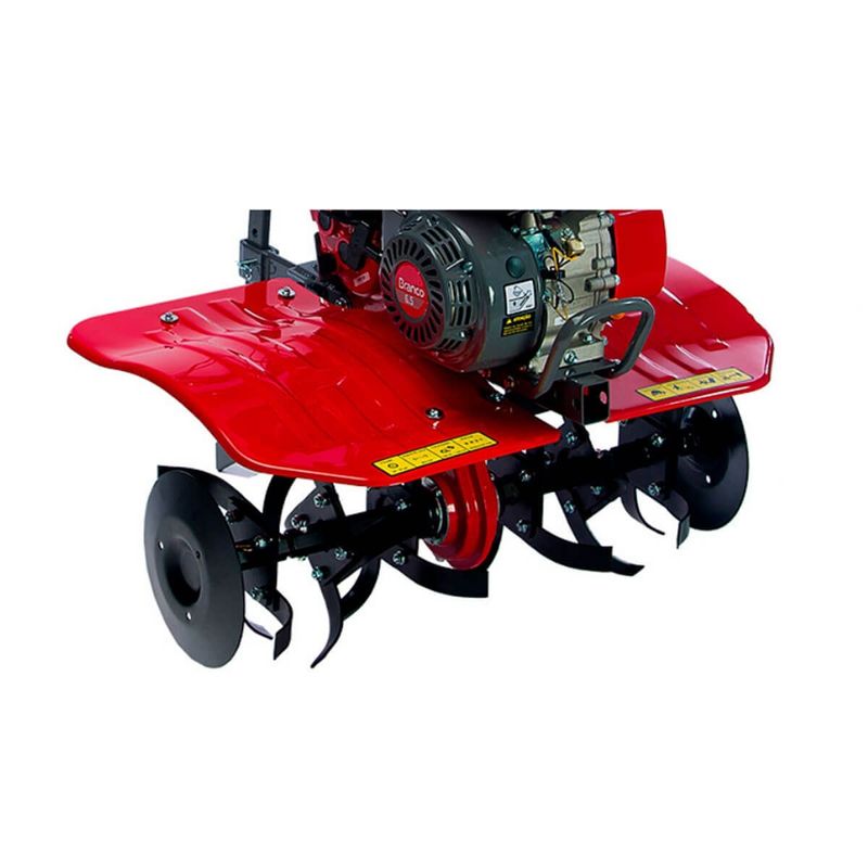 motocultivador tratorito branco a gasolina 6,5cv bttg 6.5 (mp)