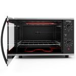 forno elétrico de bancada nardelli 40 litros top40 preto