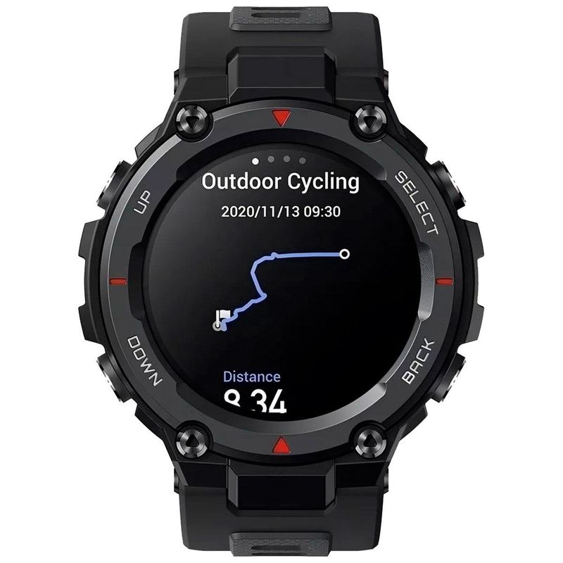 smartwatch amazfit t-rex pro preto (mp)