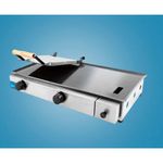 sanduicheira a gás tron 650 com 2 queimadores inox 51130003