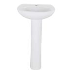 kit lavatório com coluna de chão parati logasa branco (mp)